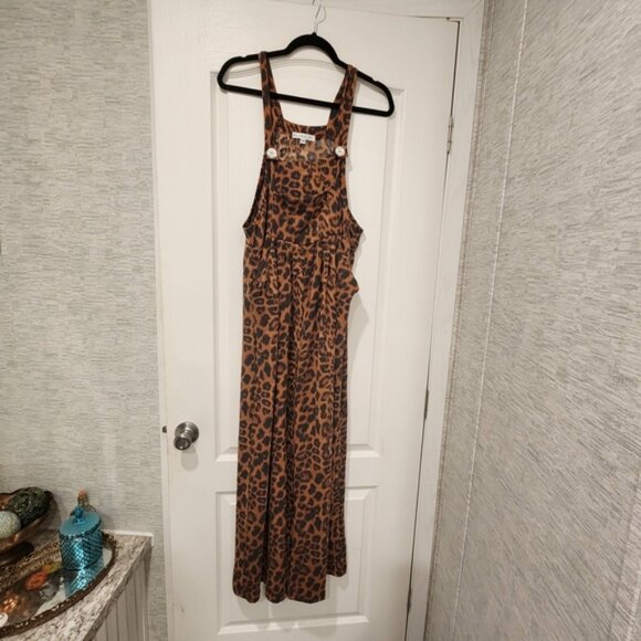 Blakeley Designs Pants - Blakeley Desigms Leopard Print Jumpsuit Size S/M BNWOT
